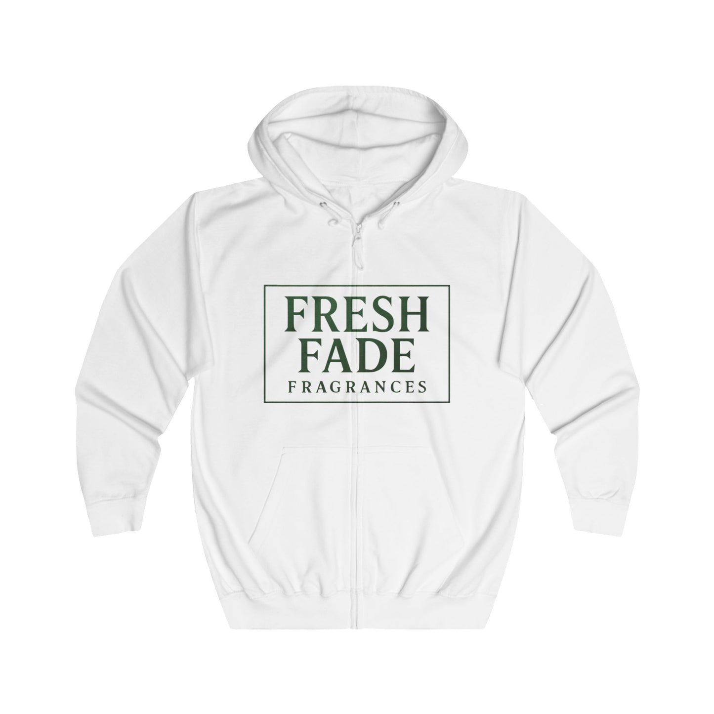 Unisex Full Zip Hoodie Fresh Fade