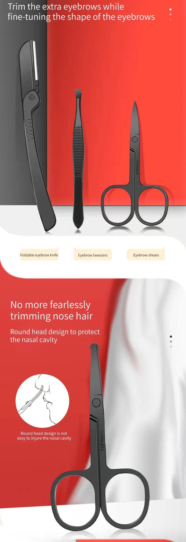 Men’s Grooming Nail Clipper Set